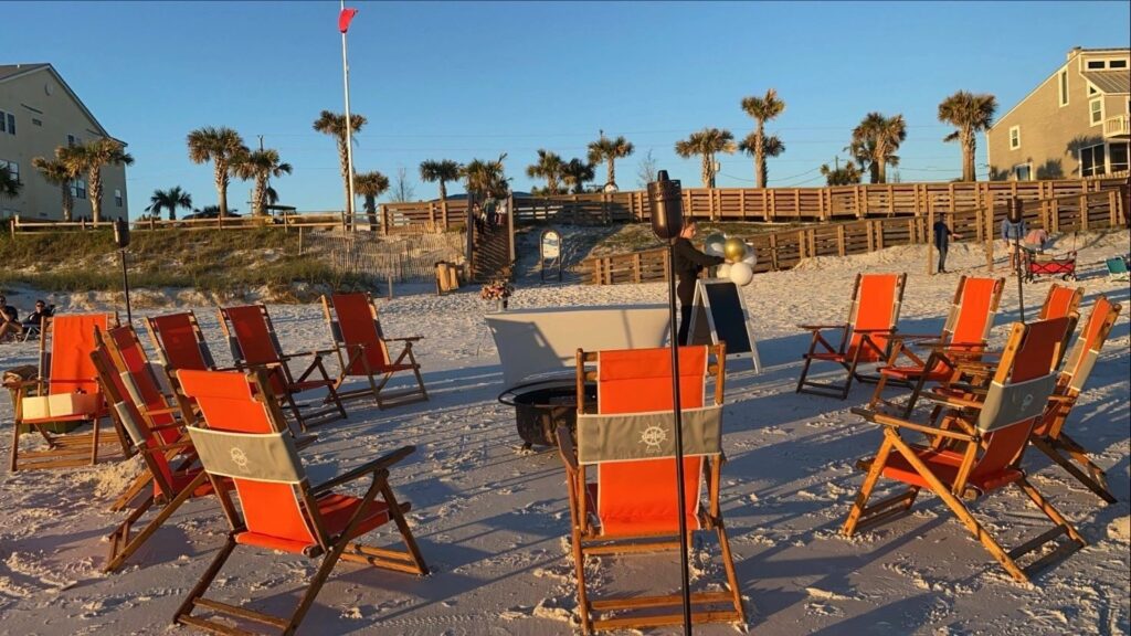 captain zacs beach bonfires image